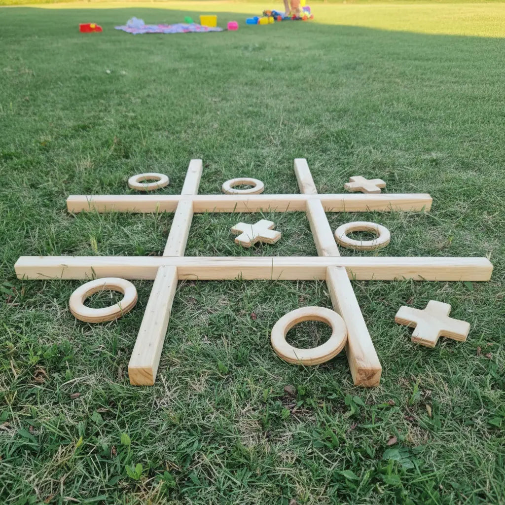 Juego de Gato Gigante XL – Madera de Alta Resistencia