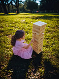 Yenga Gigante XL – Juego de Destreza en Madera Natural (18 Pisos)